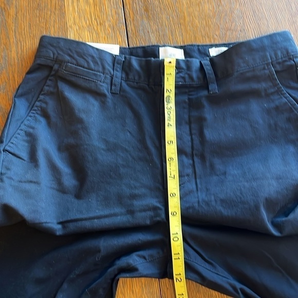 NWT H&M Navy Slim Fit Stretch Pants Size 30/32 Pockets Zipper Closure - Picture 9 of 15
